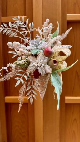 クリスマスのフラワー講座