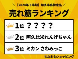 【2024年下半期】知多半島特産品 売れ筋ランキングTOP10！／ちたまるショッピング