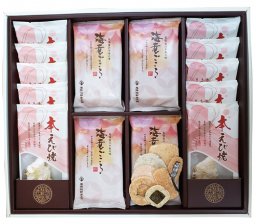 尾張桂新堂本舗　海老せんべい　海老ごころ　KH30　海老ごころ７枚入×16袋・本えび焼2尾入×10袋