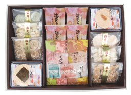 尾張桂新堂本舗　海老せんべい　海老菓撰　KK30　海老ごころ７枚入×4袋・詰合せ袋×１袋・海老あわせ×6袋・えび三昧×10枚